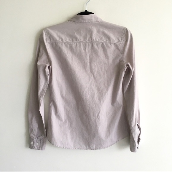 ARITZIA Oxford Classic Fit Button Down Shirt S - Picture 4 of 7